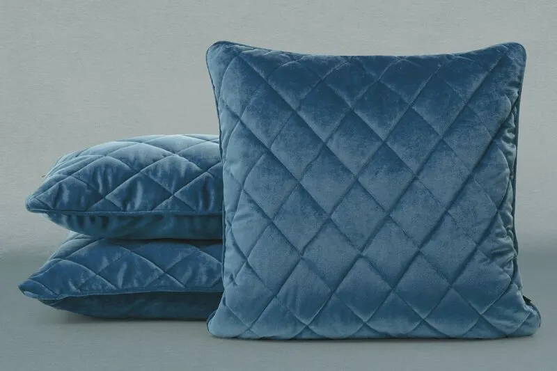 POSZEWKA VELVET 28 50 X 50 CM GRANATOWY - EU_387721