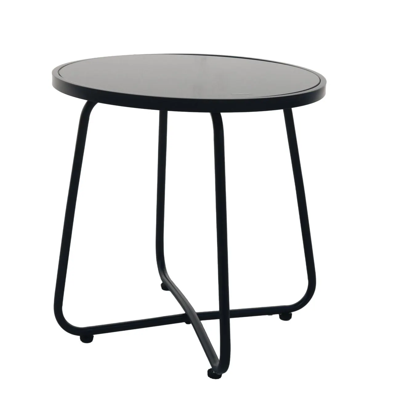 Zestaw ogrodowy balkonowy NATTY 3-set szary Zenjoy - NATTY_SZARY