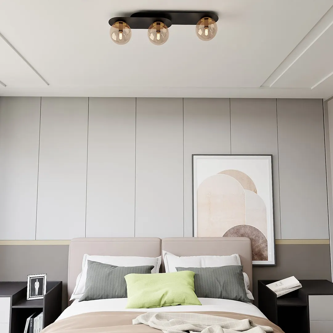 Lampa sufitowa PLAZA Czarny 1120/3 - 1120/3