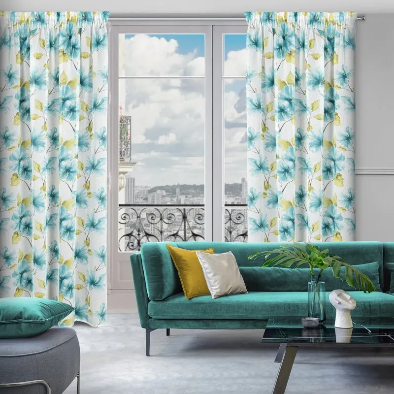 FIRANA GOTOWA SOFIA NA TAŚMIE 140 X 270 CM BIAŁY — zdjęcie 15