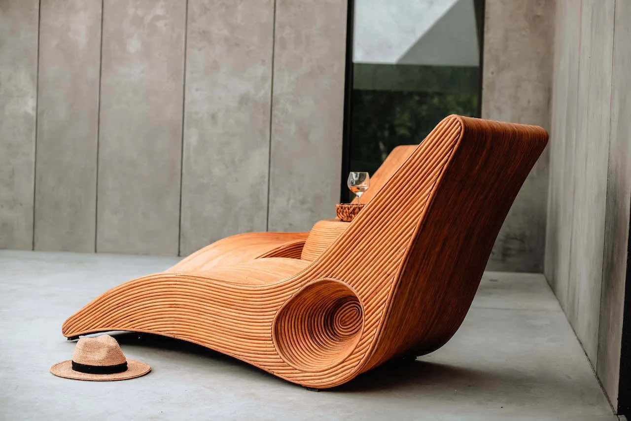 ZESTAW LEŻAKÓW TEGAL OKRĄGŁY STOLIK KONIAK - MMRTL003X2K