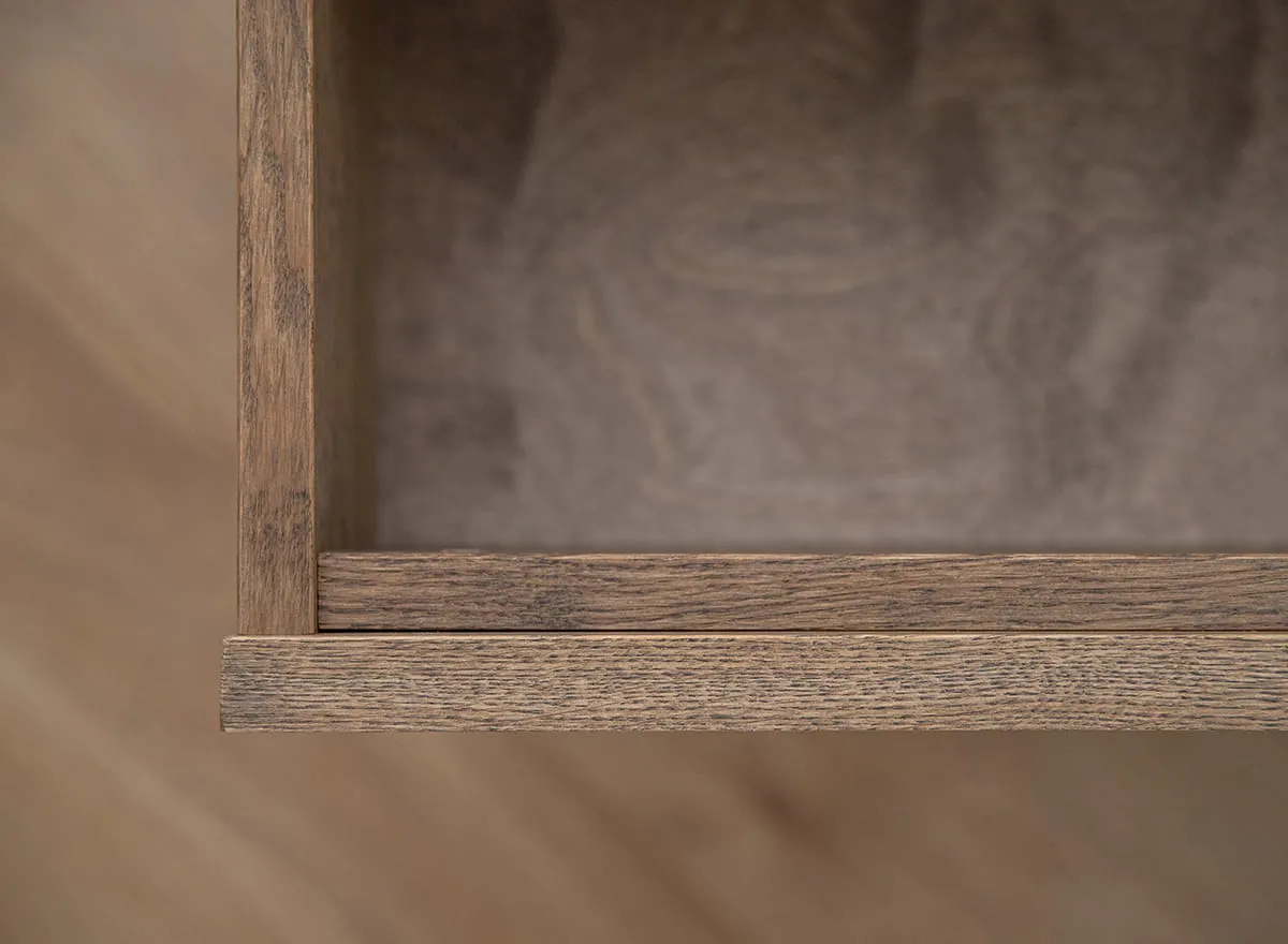 Szafka nocna dębowa wisząca dąb dymiony Adria - PRHADRIA02DD