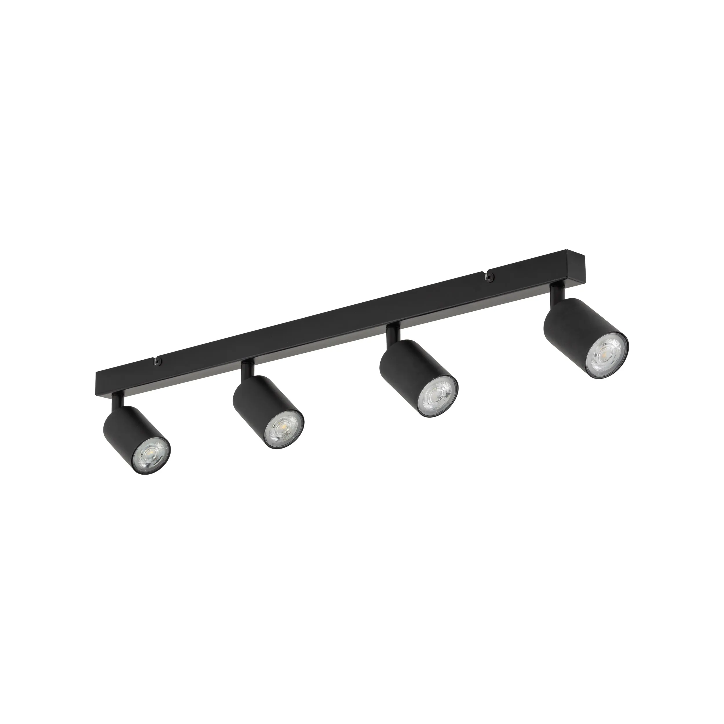 Lampa sufitowa TOP czarna na metalowej listwie regulowana 83x19x15cm