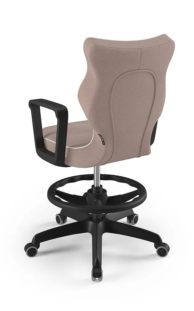 Krzesło młodzieżowe Norm czarny Jasmine 08 rozmiar 5 WK+P - MB-L-5-B-C-JS08