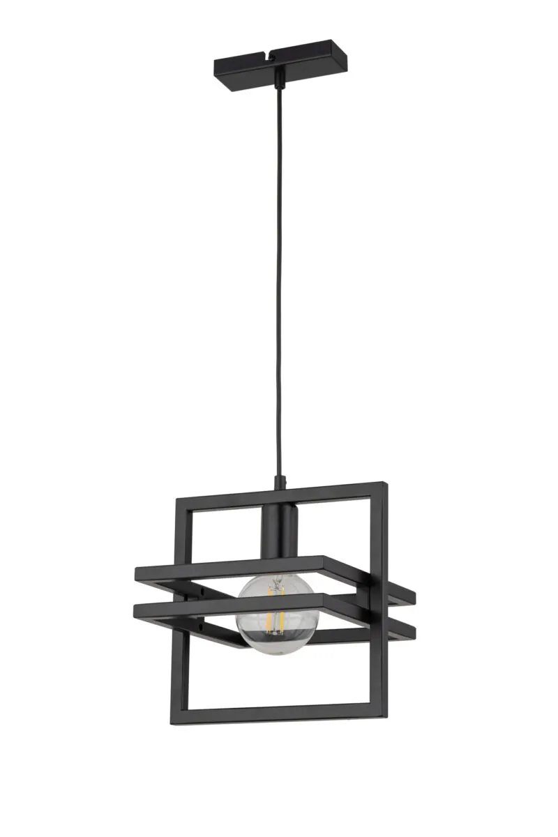 Lampa wisząca MERCI 1 czarna Lampa wisząca MERCI 1 czarna