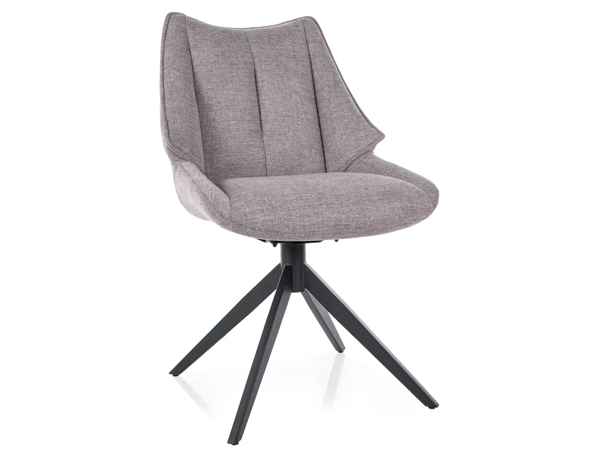 Krzesło obrotowe CODA BREGO szare/czarne nogi Krzesło obrotowe CODA BREGO szare/czarne nogi