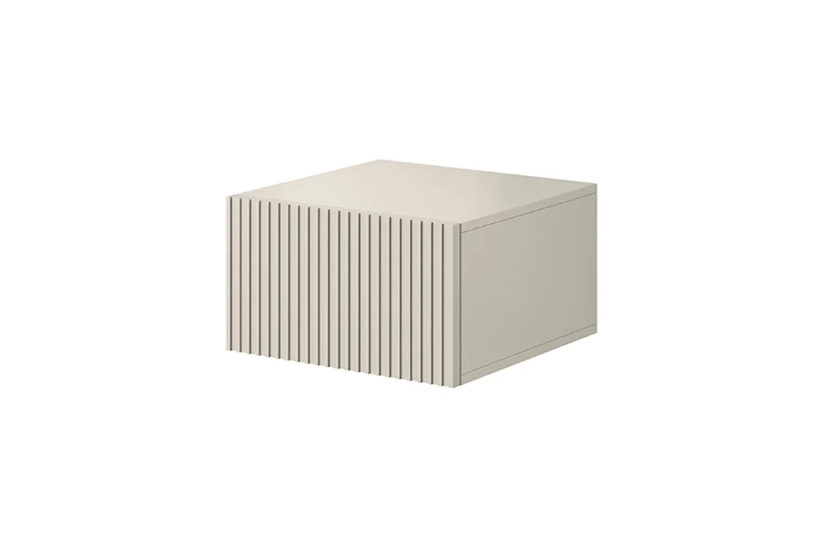 Szafka nocna wisząca z szufladą ( zestaw 2 szt. ) NICOLE 46 - kremowa - B_55623