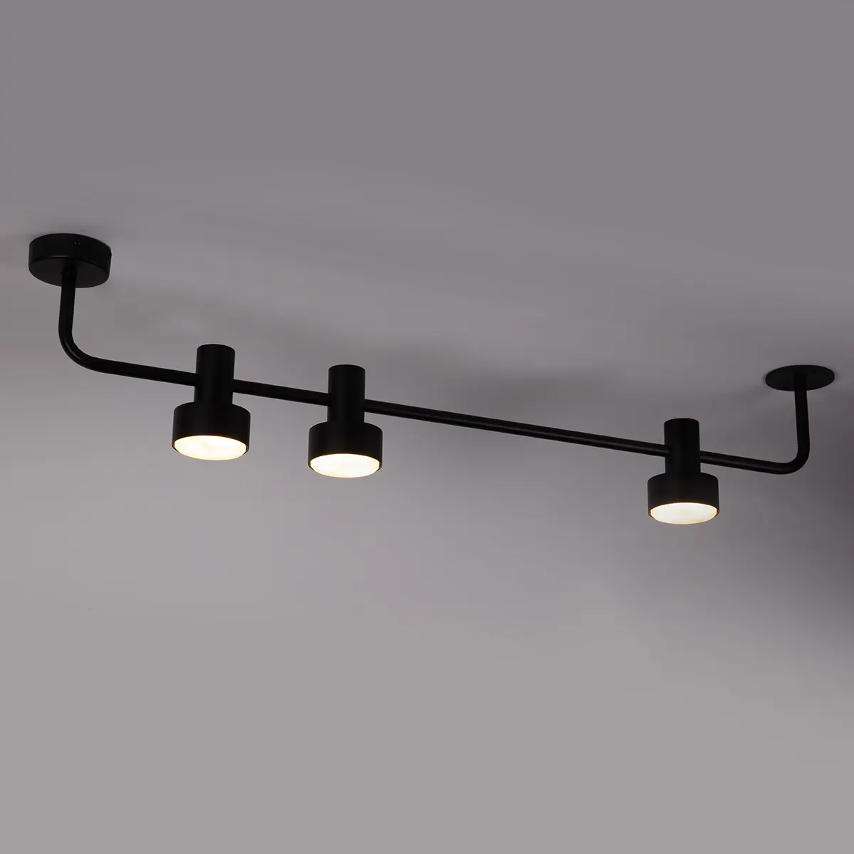Lampa sufitowa MONA 3 czarna - SI_40901