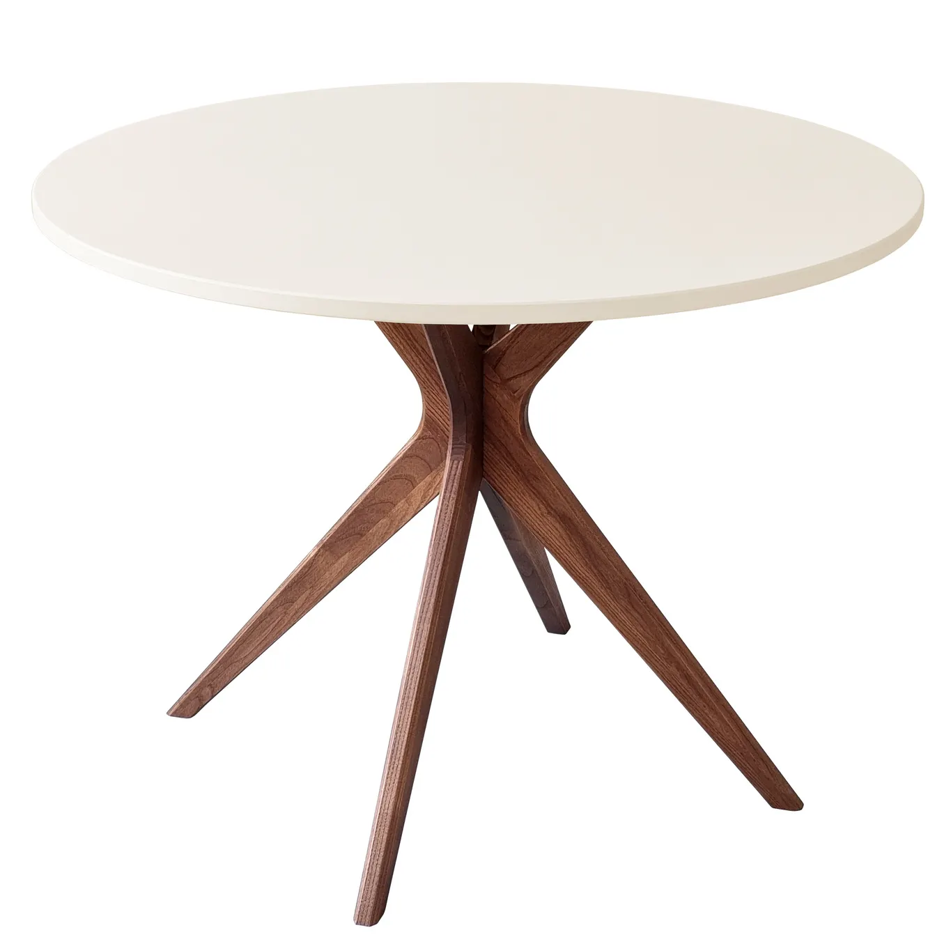 Stół okrągły JUBI BOLD 100cm kremowy dąb