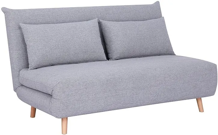 Sofa rozkładana SPIKE II Tap.137 szara buk Signal — zdjęcie 12