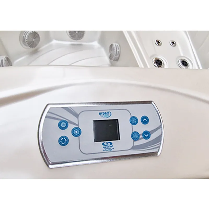 Jacuzzi ogrodowe 5-os. z hydromasażem SPA-561 210x210 cm biały/antracyt - HS_SPA561-2700