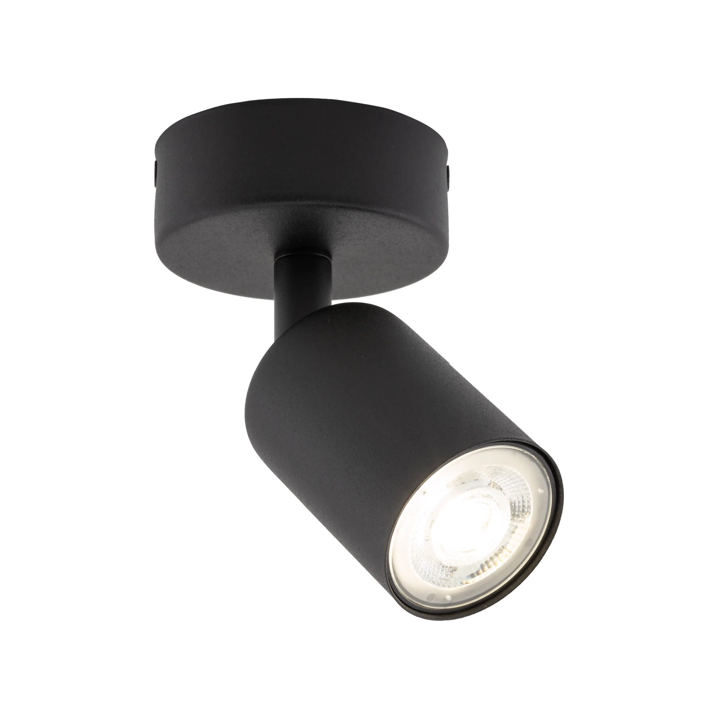 Lampa sufitowa TOP czarna regulowana 15x12cm - TK_5739