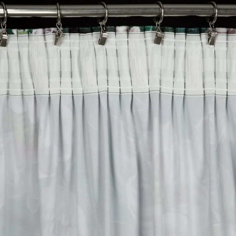 ZASŁONA GOTOWA PALMERA NA TAŚMIE 140X270 CM ZIELONY - EU_410960