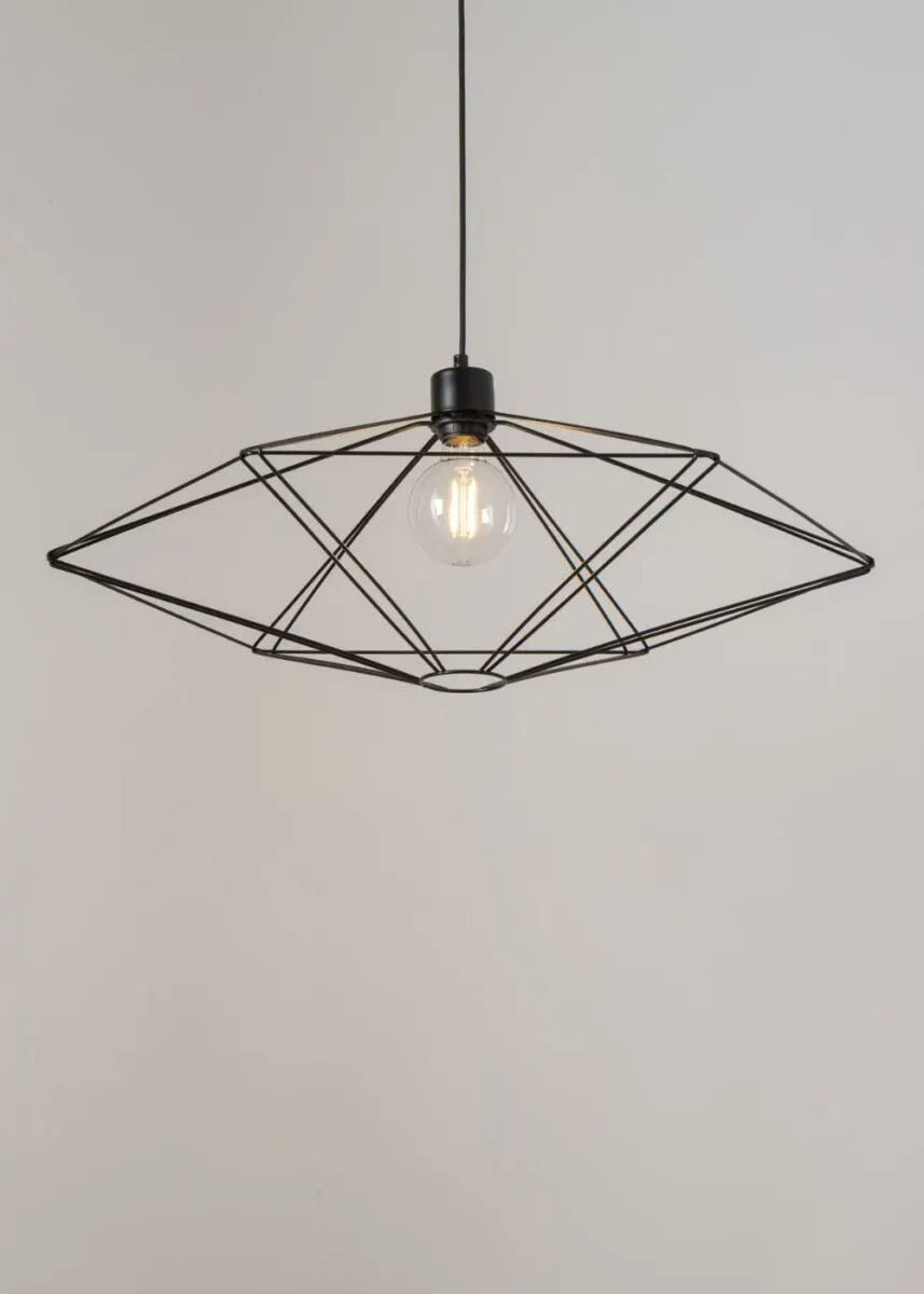 Lampa wisząca VARIO L czarna - SI_40555