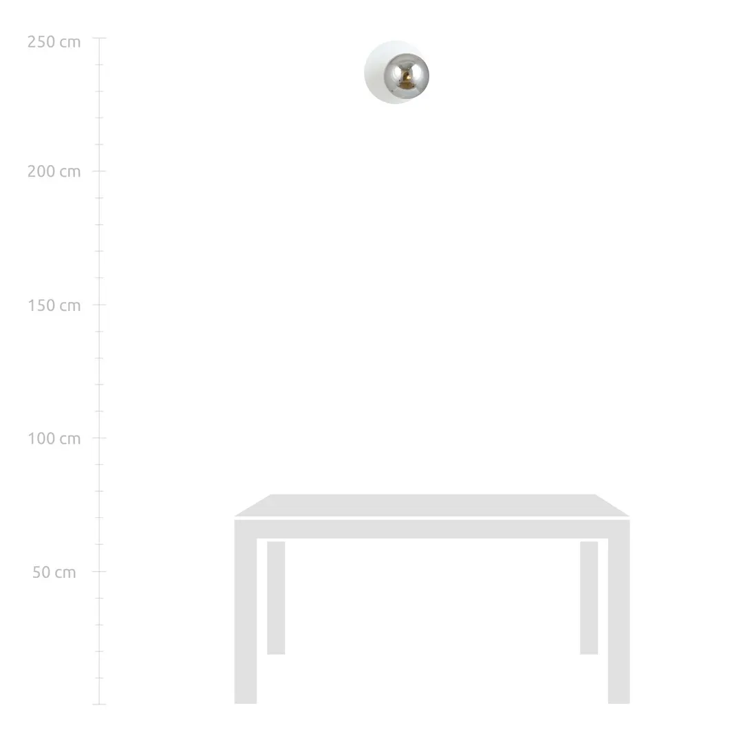 Kinkiet OSLO Biały 1188/K1 - 1188/K1