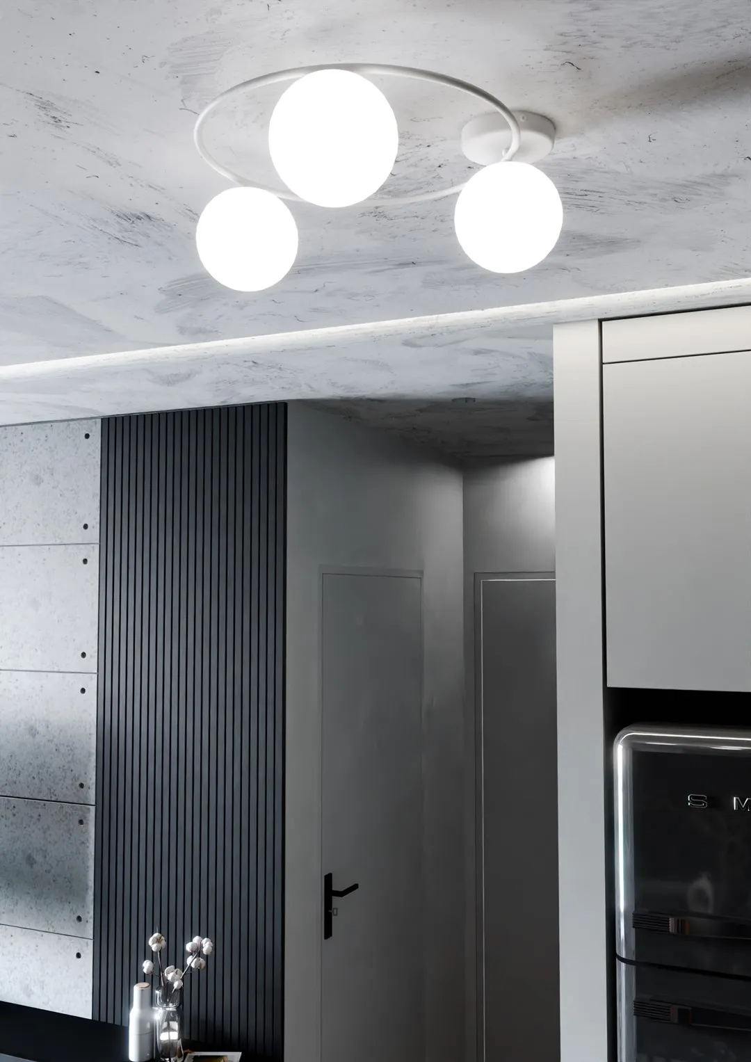 Lampa sufitowa SOPRA Biały 1258/3 - 1258/3