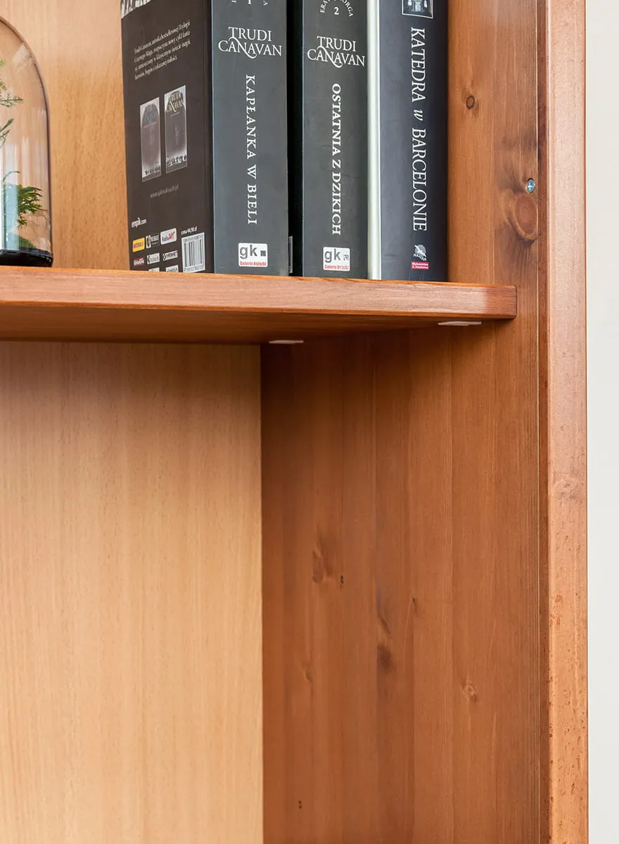 Regał sosnowy Toskania Kolor: bejca - PL2050