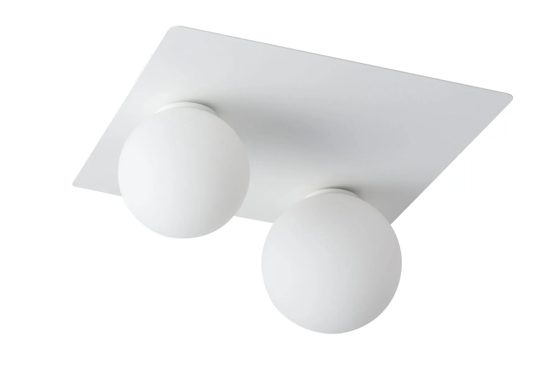 Lampa sufitowa/plafon ARGON 2 prostokąt biały