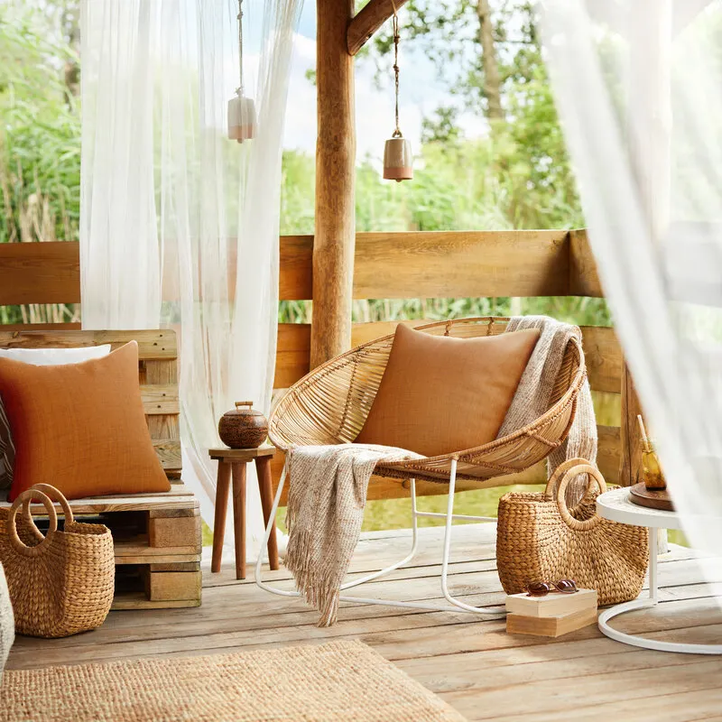 POSZEWKA GARDEN3 45 X 45 CM POMARAŃCZOWY - EU_452093