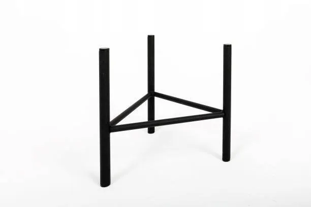 Kwietnik-stojak na donice metalowy DIJON L czarny - LD_TZ000056