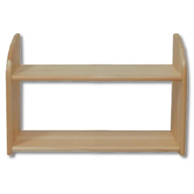 PK109 półka S60 W47 G19 sosna orzech DREWMAX