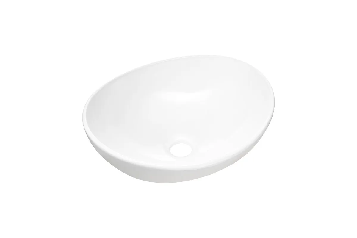 Zestaw meblowy SET-VIC 120cm ( 2 szafki + blat + 2 umywalki nablatowe Lola + szafka wysoka ) kaszmirowy, efekt drewna — zdjęcie 16