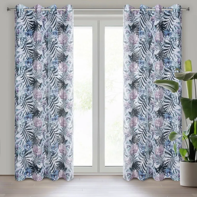 FIRANA GOTOWA MALIBU 140 X 250 CM BIAŁY FIRANA GOTOWA MALIBU 140 X 250 CM BIAŁY