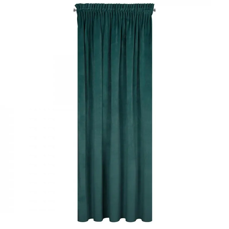 ZASŁONA GOTOWA VILLA NA TAŚMIE 140X270 CM CIEMNOTURKUSOWY - EU_315117