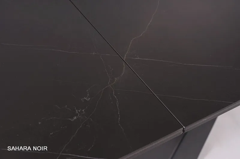 Stół rozkładany WESTIN CERAMIC 90x160(240) Sahara Noir czarny - WESTINCCC160