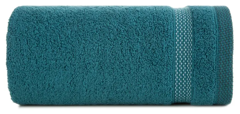 RĘCZNIK RIKI (06) 70 X 140 CM TURKUSOWY - EU_429775