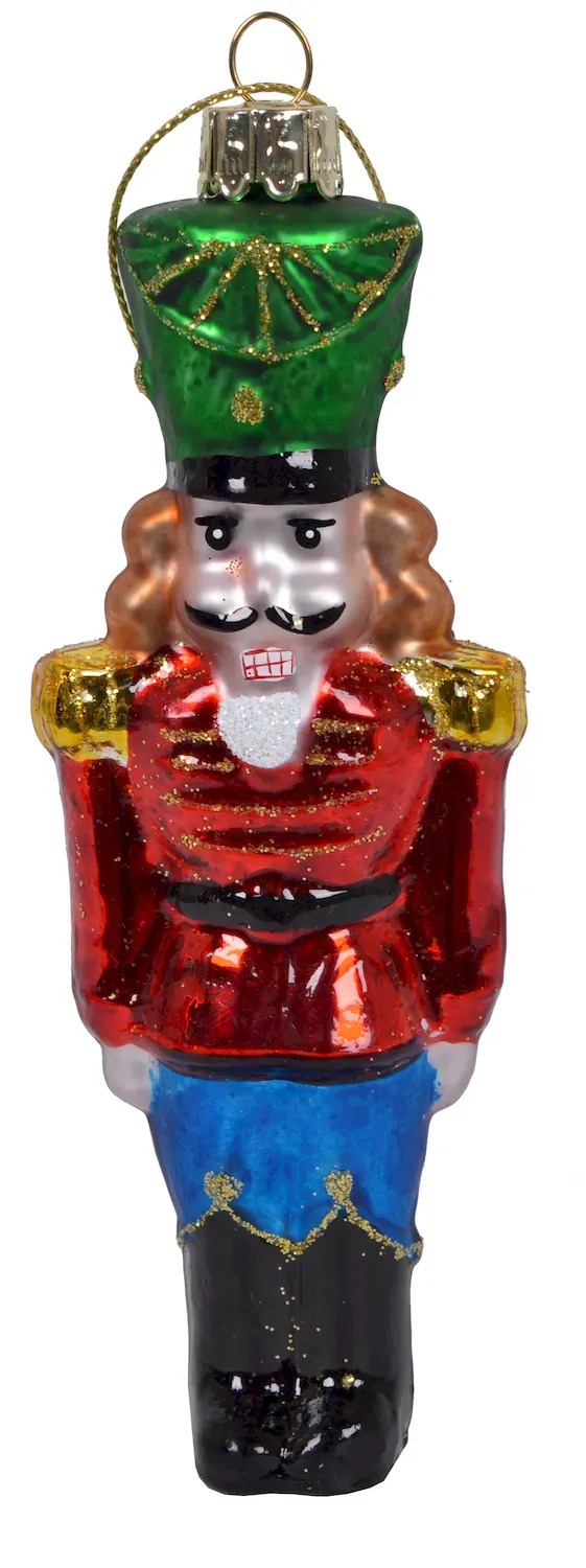 Bombka szklana ŻOŁNIERZYK 3507 wielokolorowy