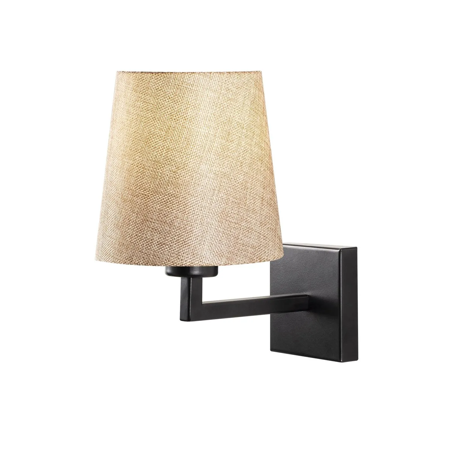 Lampa ścienna kinkiet PROFIL 24x30 cm czarna kremowa - ASI_892OPV1250