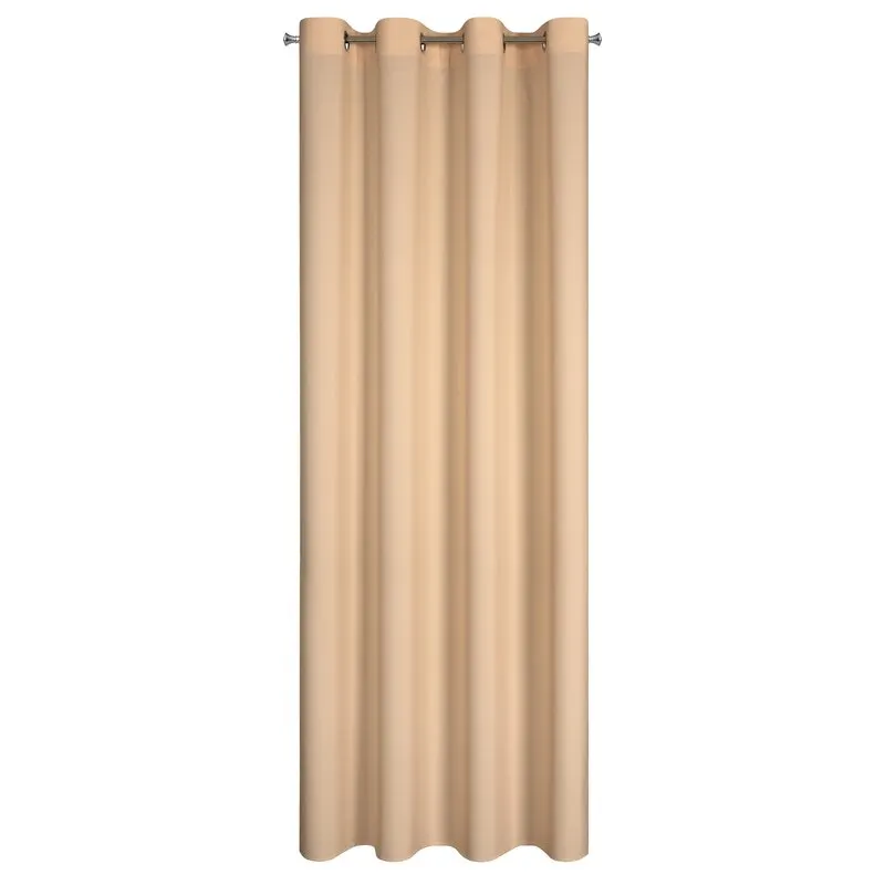 ZASŁONA GOTOWA RITA 140 X 250 CM JASNOPOMARAŃCZOWY - EU_459378