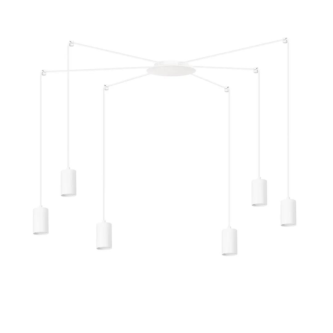 Lampa wisząca  TRAKER Biały 525/6
