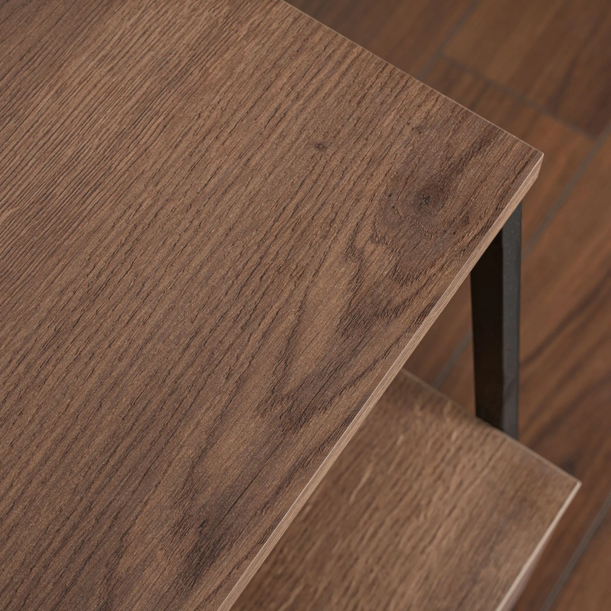 Szafka nocna 1-drzwiowa PAL 45 cm brązowy - ASI_855DTE3557