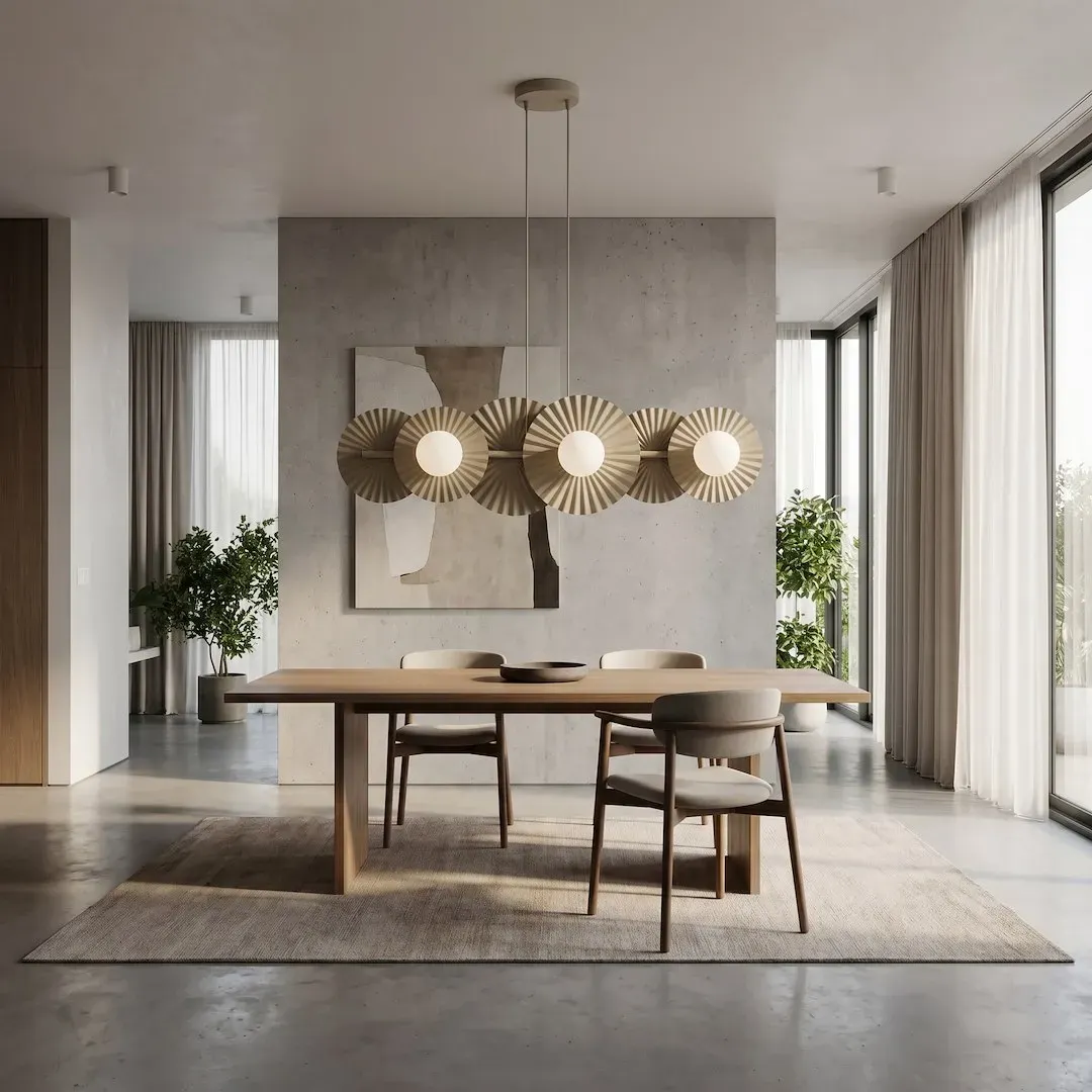 Lampa wisząca UMBRA 6 mokka - 1728/6