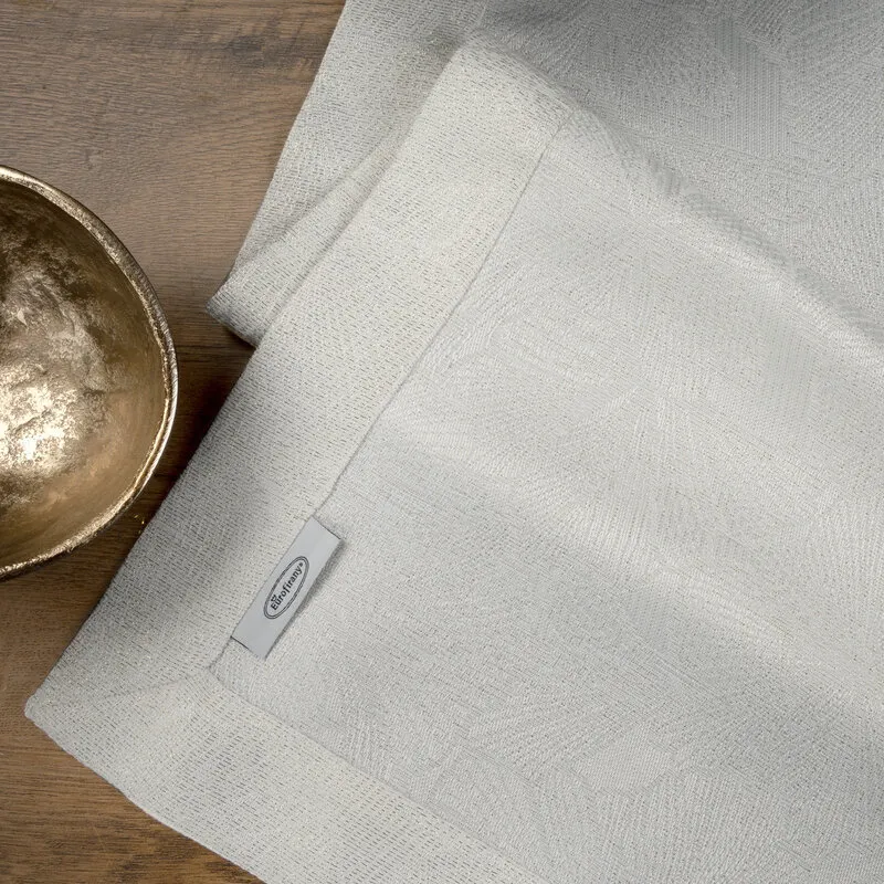 OBRUS LENA 40 X 140 CM KREMOWY - EU_391253