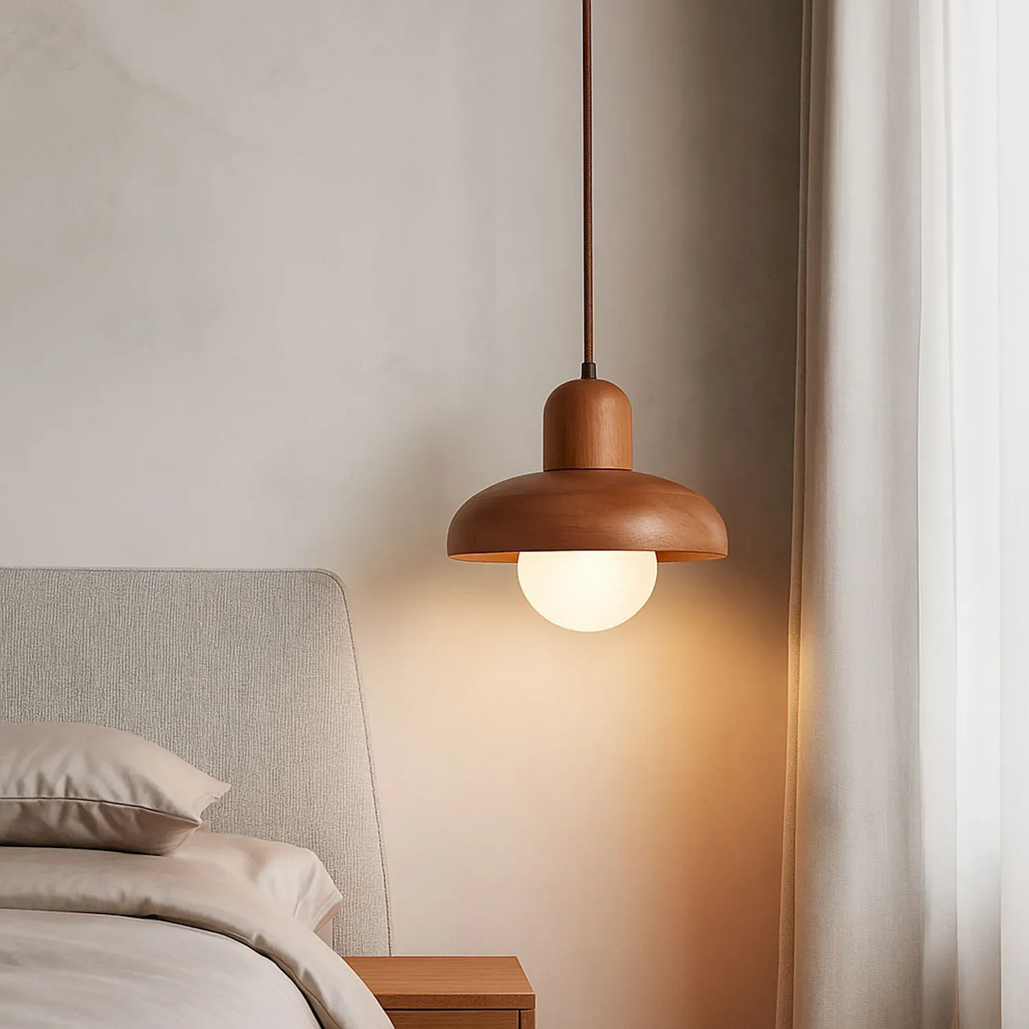 Żyrandol HAND - dąb biały - ASI_823OLY1172