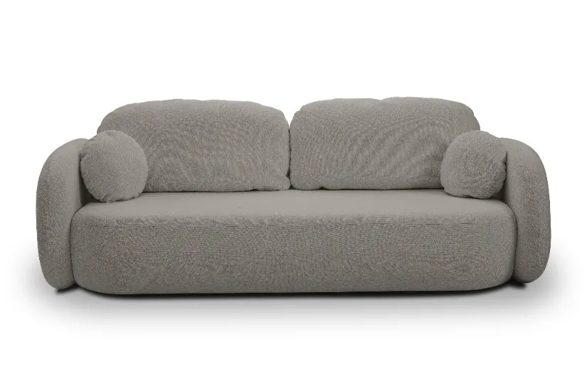 Sofa rozkładana z pojemnikiem OLIO SICURIO 238 cm ciemnoszara - OLIO_SO_SICURIO75