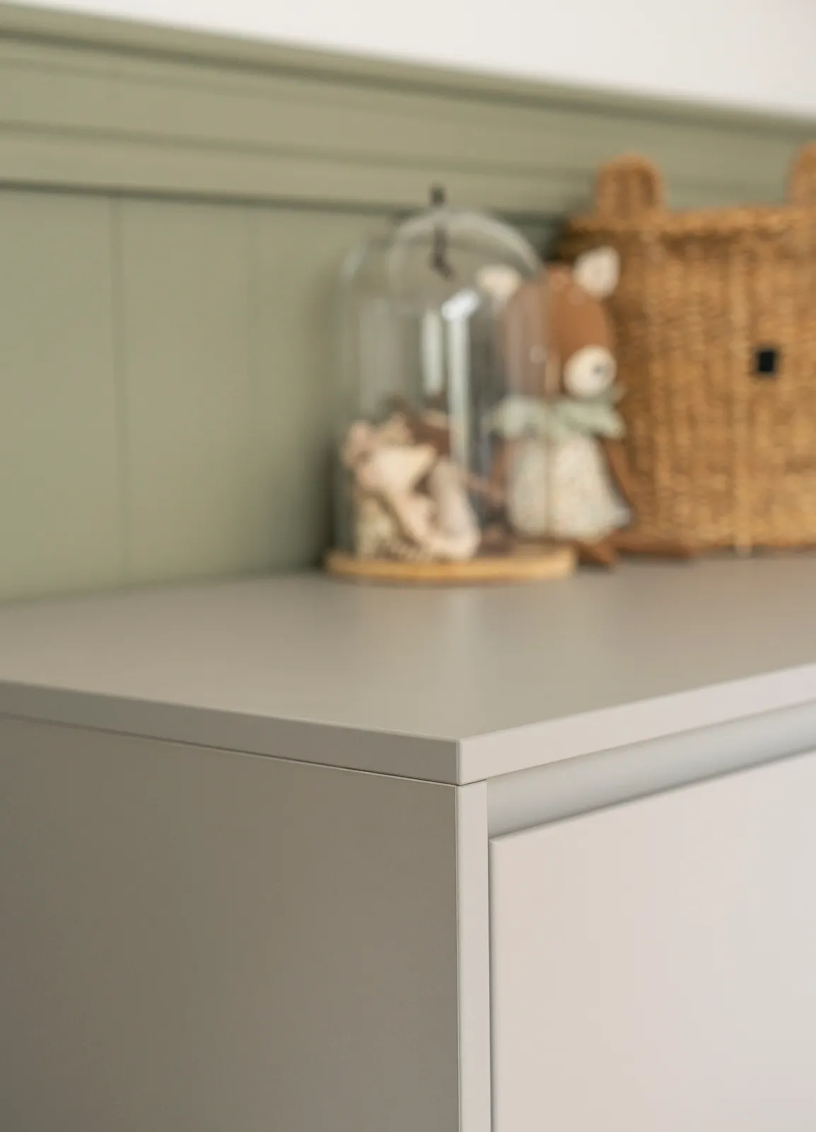 Komoda z szufladami SWING 100 cm szara - PIN_034-023-197