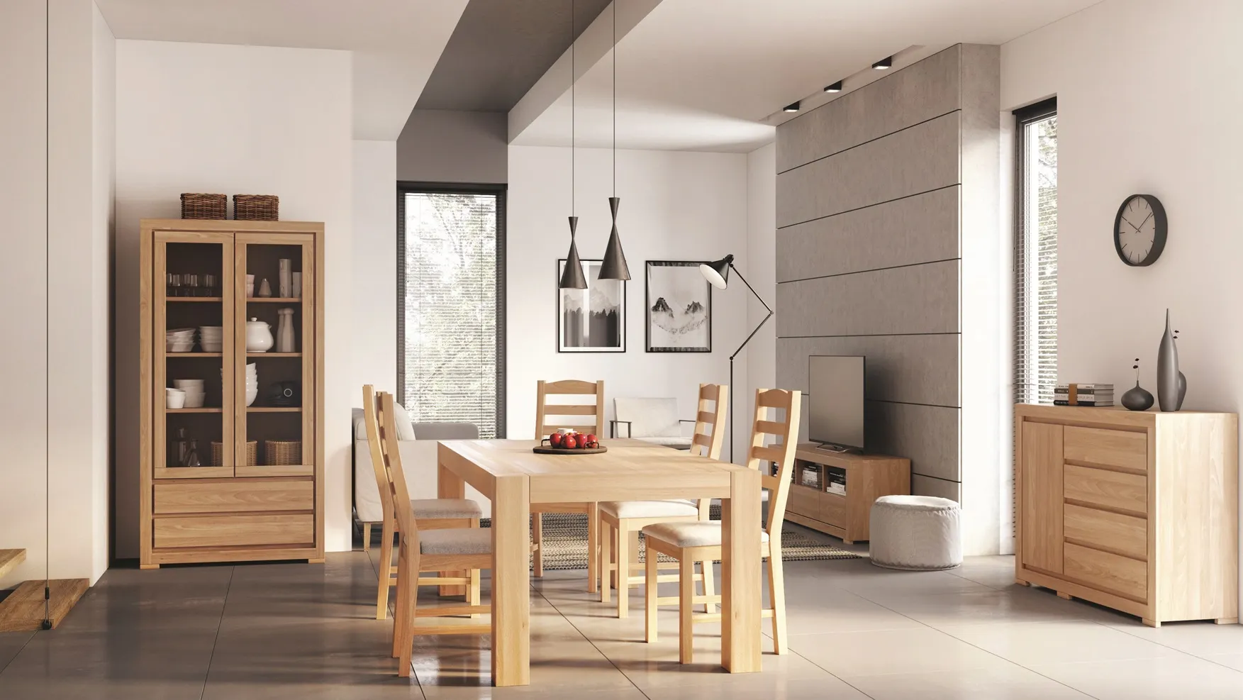 Jadalnia, Stół do jadalni, Meble, Tabela, Projektowanie wnętrz