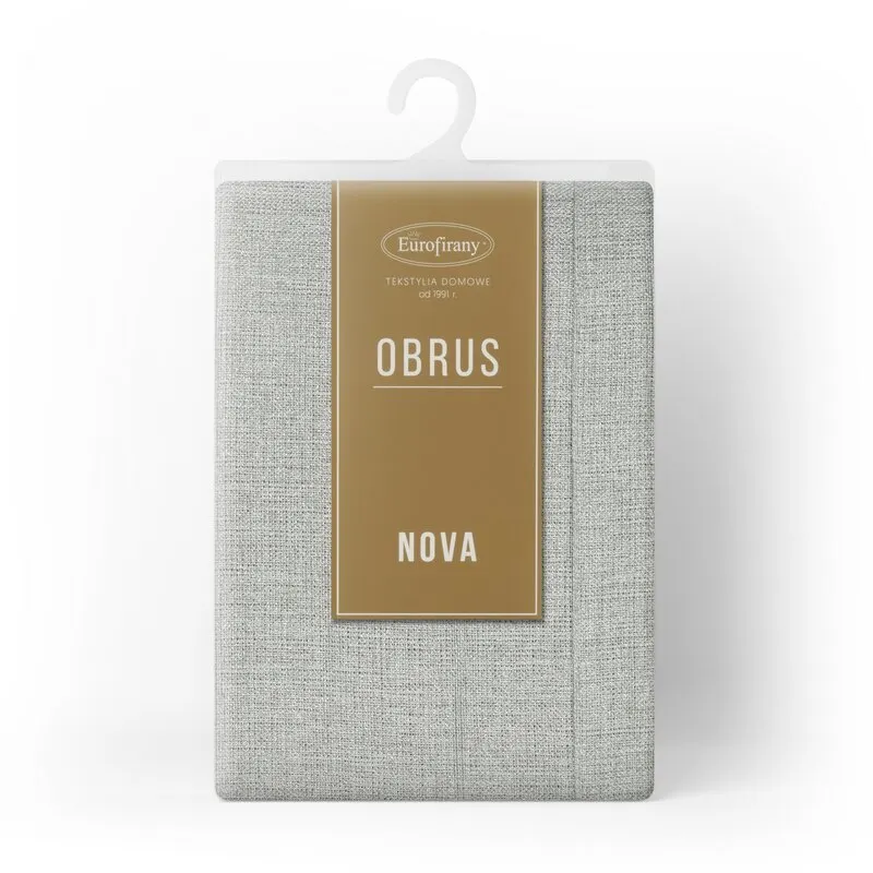 OBRUS STELLA 2 145 X 240 CM SREBRNY