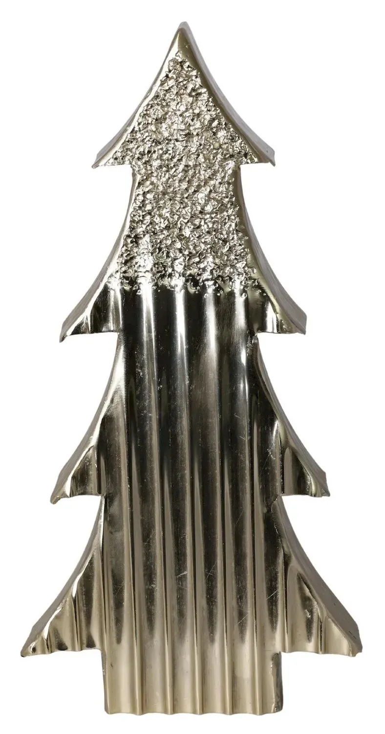 CHOINKA metalowa ZŁOTA DUŻA złota