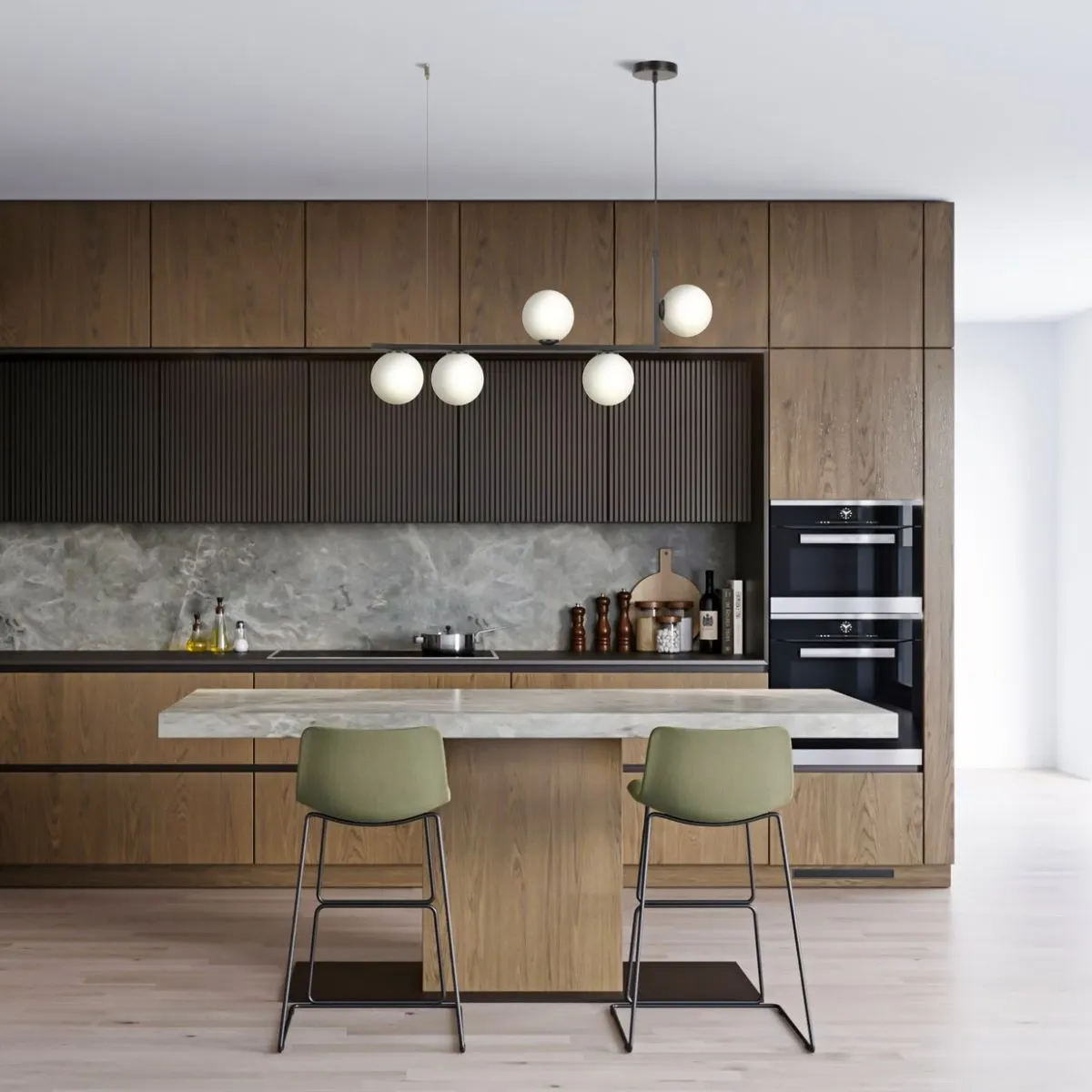 Lampa wisząca ANDY biało-czarna - SI_33611