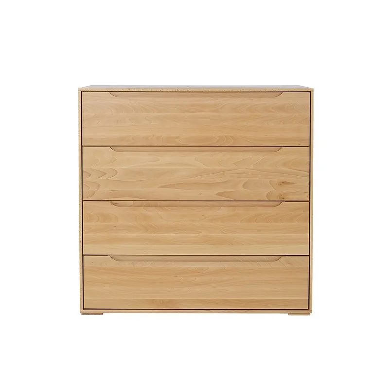 Komoda bukowa KD424 Naturalny DREWMAX — zdjęcie 3