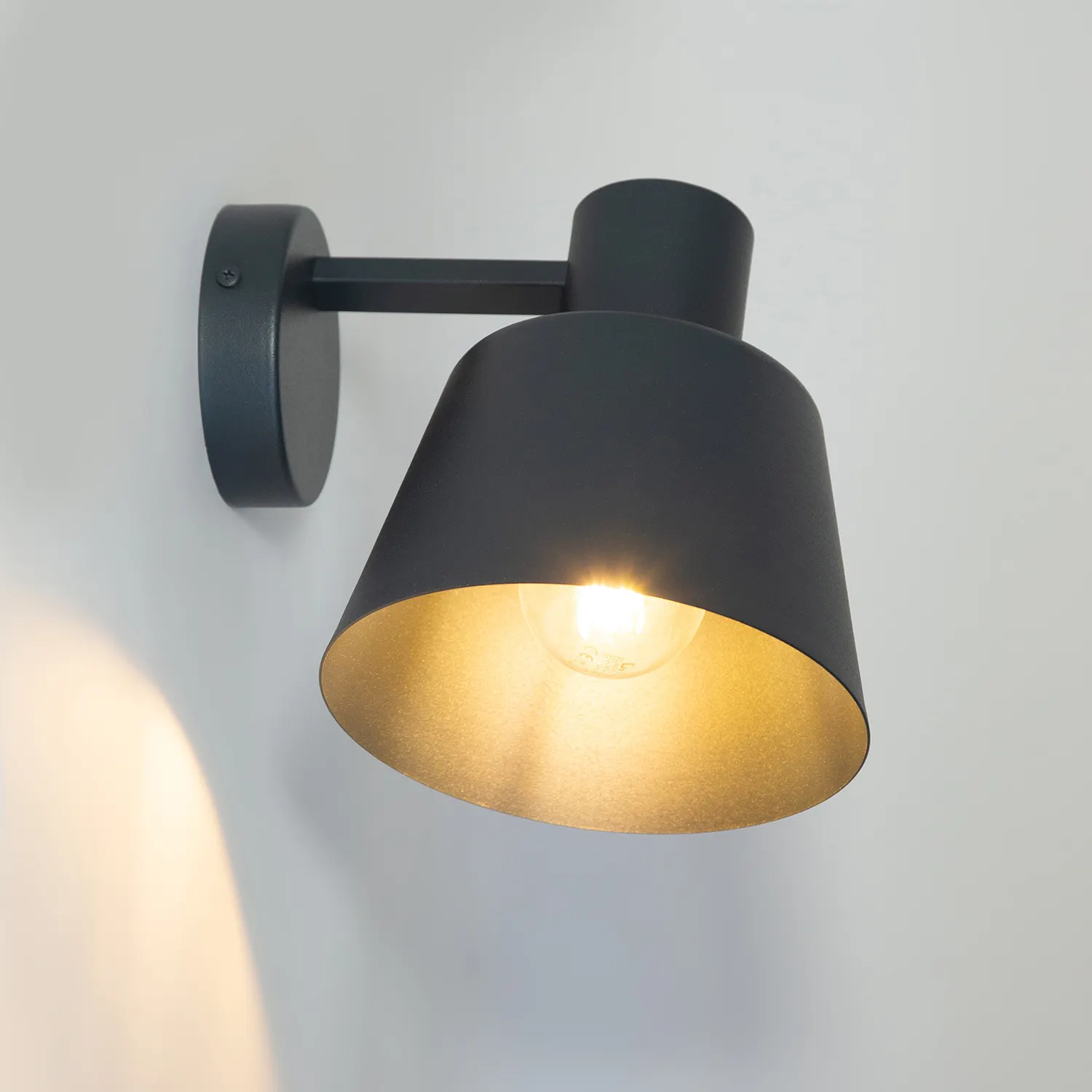 Kinkiet stalowy DUNKA antracytowy - SI_41141