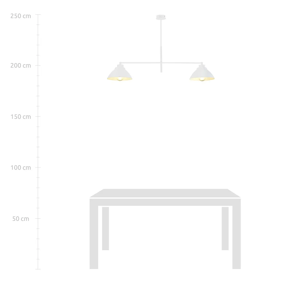 Żyrandol MAVERICK Biały 1212/2 - 1212/2