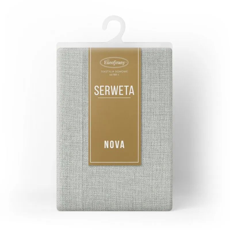 OBRUS STELLA 2 85 X 85 CM SREBRNY - EU_390432