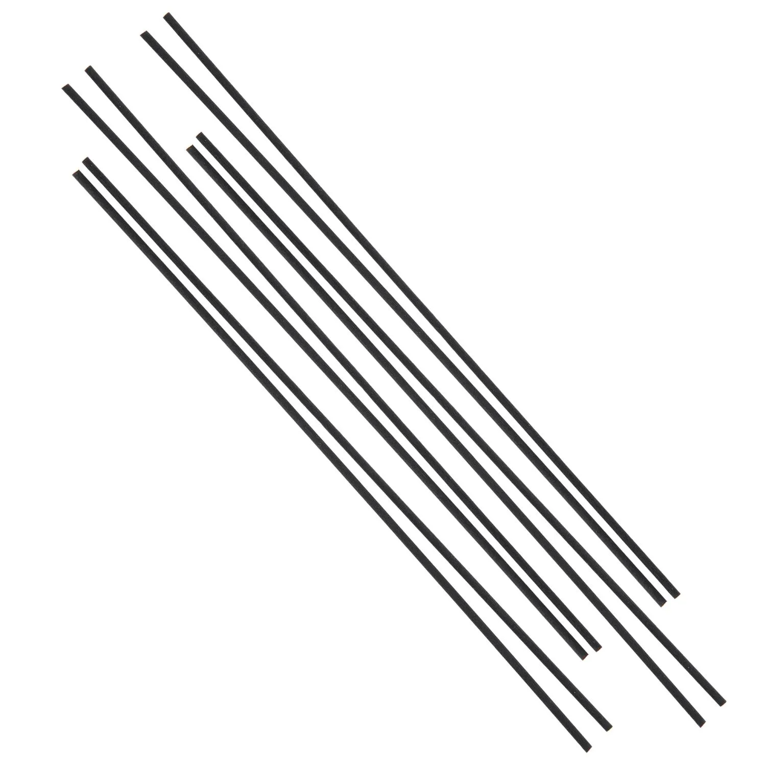 image metalowe pręty, pręty stalowe, długie belki, linie prętów, zestaw prętów