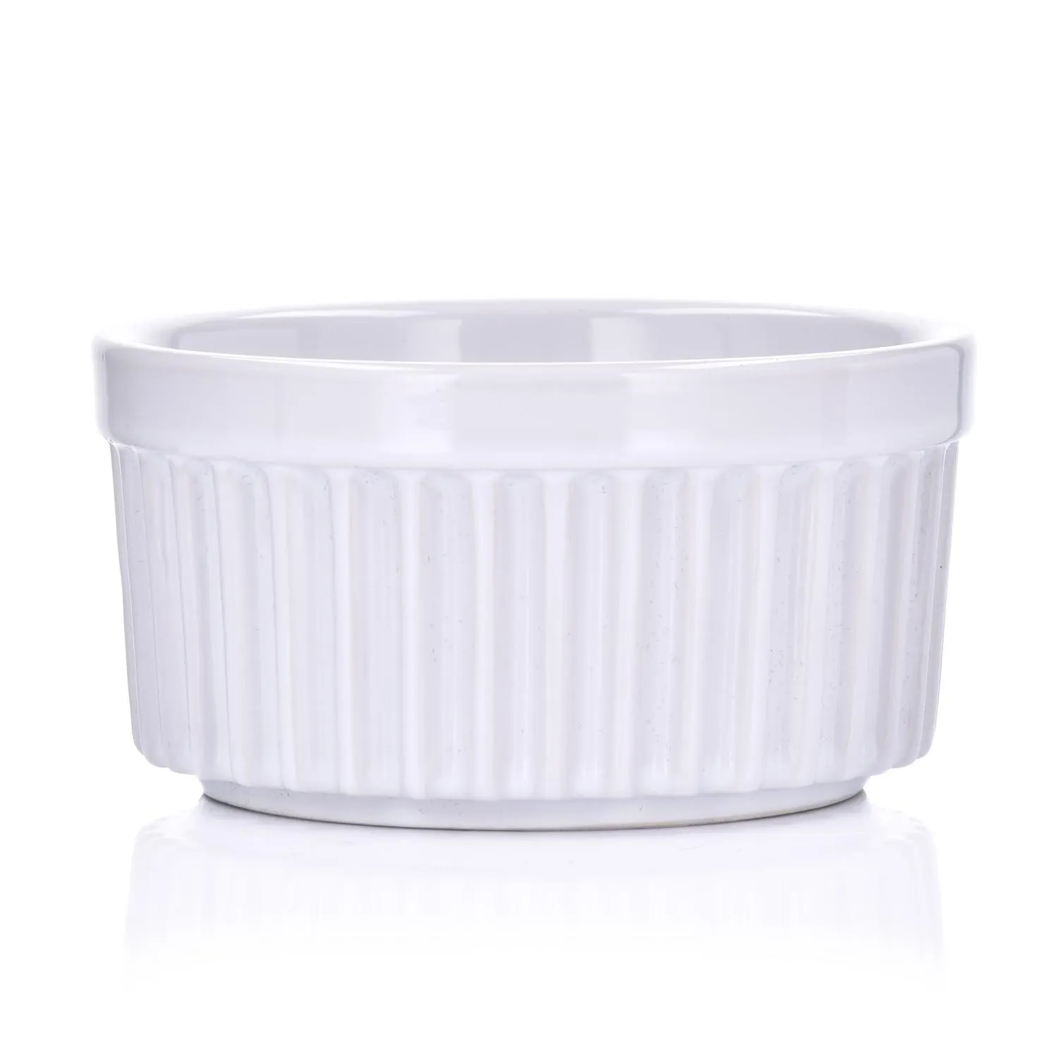 Kokilka DUKA BRULEE 11 cm biała ceramika - DK_1217548